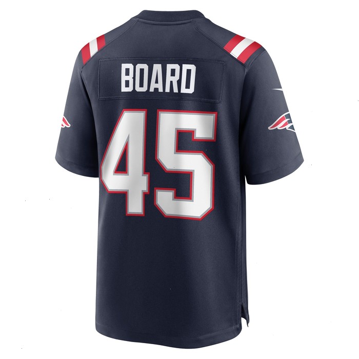 Chris Board New England Patriots Nike Game Player Jersey - Navy