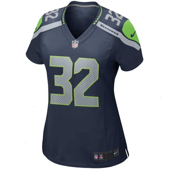 Chris Carson Seattle Seahawks Nike Women's Game Jersey - College Navy