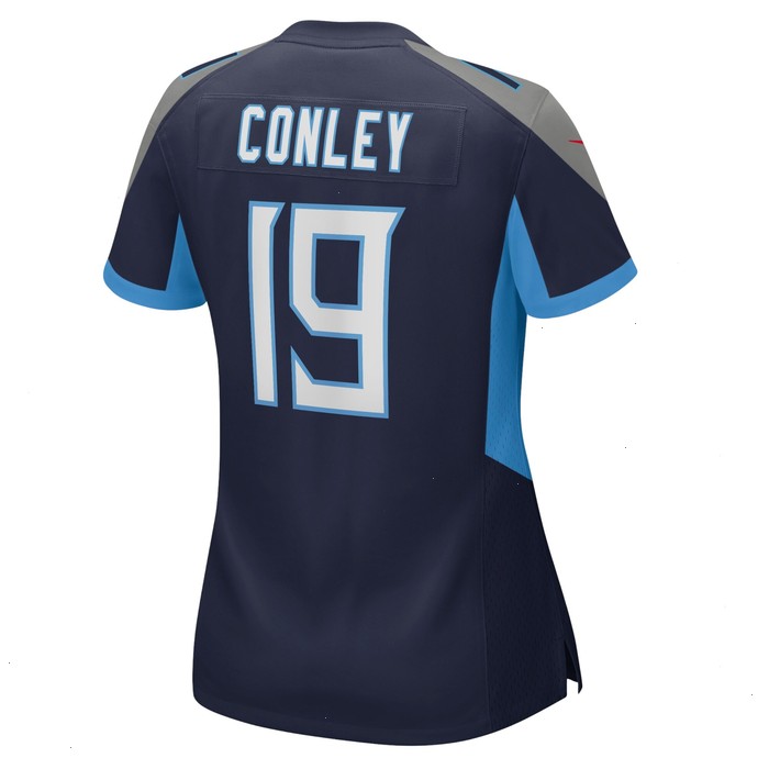 Chris Conley Tennessee Titans Nike Women's Home Game Player Jersey - Navy