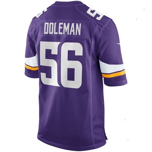 Chris Doleman Minnesota Vikings Nike Game Retired Player Jersey - Purple