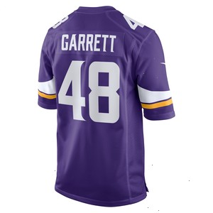 Chris Garrett Minnesota Vikings Nike Home Game Player Jersey - Purple