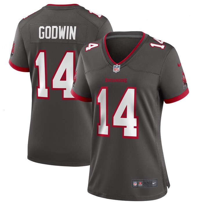 Chris Godwin Tampa Bay Buccaneers Nike Women's Alternate Game Jersey - Pewter