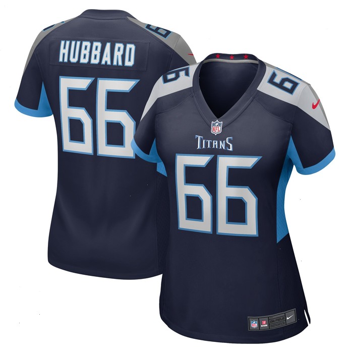 Chris Hubbard Tennessee Titans Nike Women's Team Game Jersey - Navy