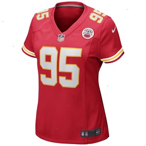 Chris Jones Kansas City Chiefs Nike Women's Game Jersey - Red