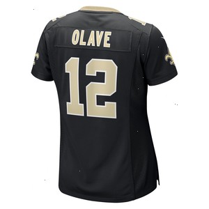 Chris Olave New Orleans Saints Nike Women's Game Player Jersey - Black