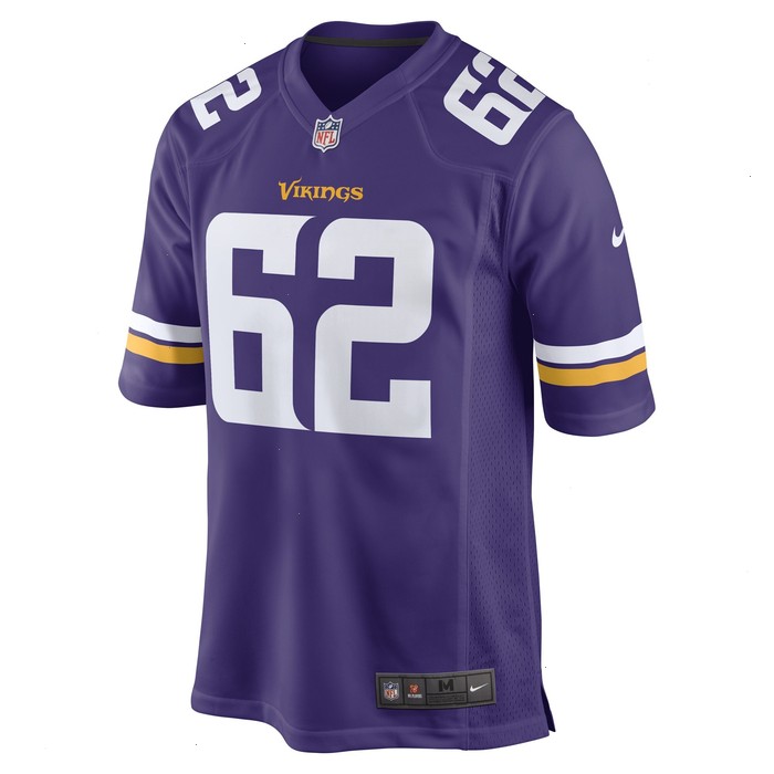 Chris Reed Minnesota Vikings Nike Game Player Jersey - Purple