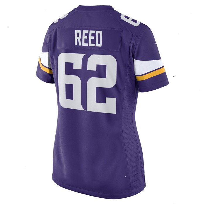 Chris Reed Minnesota Vikings Nike Women's Game Player Jersey - Purple