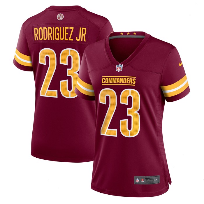 Chris Rodriguez Jr. Washington Commanders Nike Women's Team Game Jersey - Burgundy