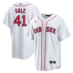 Chris Sale Boston Red Sox Nike Home Replica Player Name Jersey - White