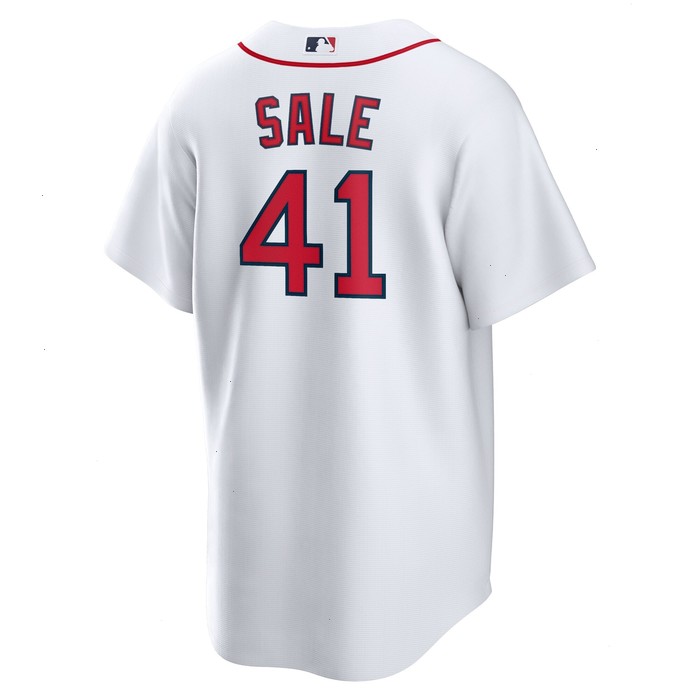 Chris Sale Boston Red Sox Nike Home Replica Player Name Jersey - White