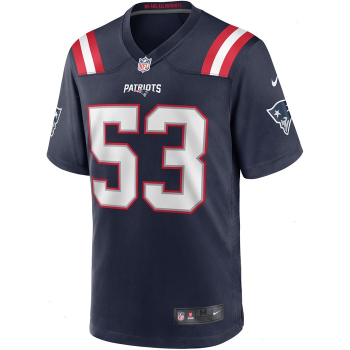 Chris Slade New England Patriots Nike Game Retired Player Jersey - Navy