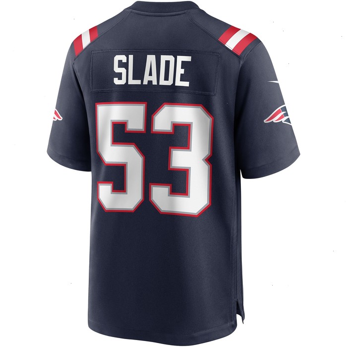 Chris Slade New England Patriots Nike Game Retired Player Jersey - Navy