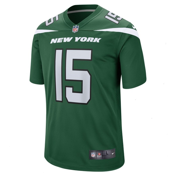 Chris Streveler New York Jets Nike Game Player Jersey - Gotham Green