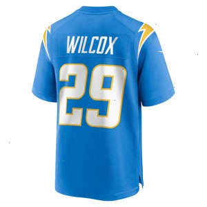 Chris Wilcox Los Angeles Chargers Nike Team Game Jersey - Powder Blue