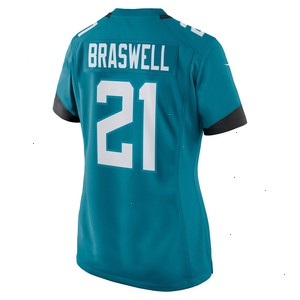 Christian Braswell Jacksonville Jaguars Nike Women's Team Game Jersey - Teal