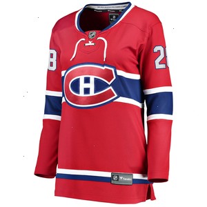 Christian Dvorak Montreal Canadiens Fanatics Branded Women's Home Breakaway Player Jersey - Red