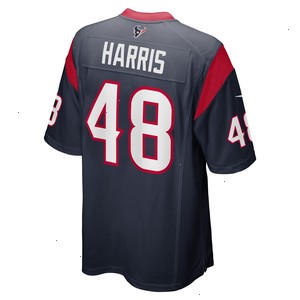 Christian Harris Houston Texans Nike Game Player Jersey - Navy