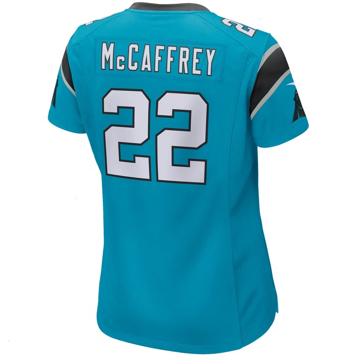 Christian McCaffrey Carolina Panthers Nike Women's Game Jersey - Blue