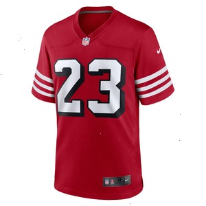 Christian McCaffrey San Francisco 49ers Nike Alternate Game Player Jersey - Scarlet