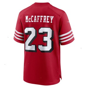 Christian McCaffrey San Francisco 49ers Nike Alternate Game Player Jersey - Scarlet