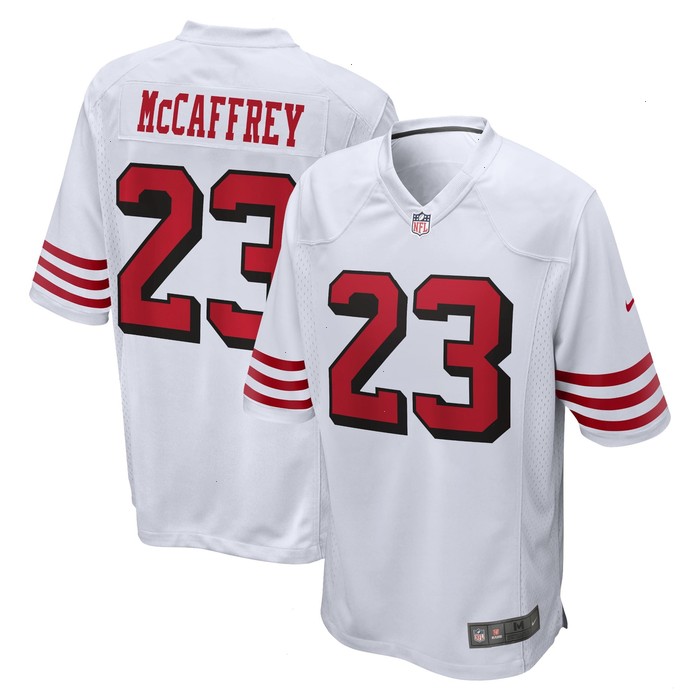 Christian McCaffrey San Francisco 49ers Nike Game Jersey - White