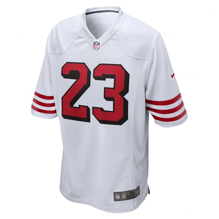 Christian McCaffrey San Francisco 49ers Nike Game Jersey - White