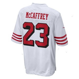 Christian McCaffrey San Francisco 49ers Nike Game Jersey - White