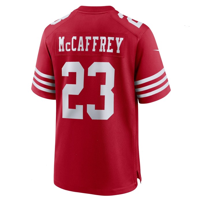 Christian McCaffrey San Francisco 49ers Nike Game Player Jersey - Scarlet