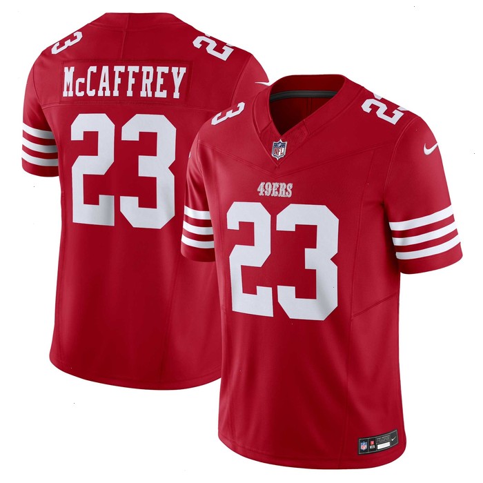 Christian McCaffrey San Francisco 49ers Nike Vapor F.U.S.E. Limited Jersey - Scarlet V1