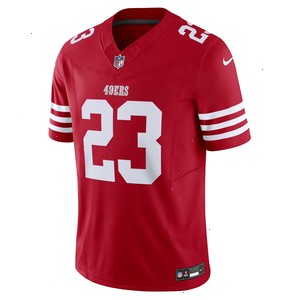 Christian McCaffrey San Francisco 49ers Nike Vapor F.U.S.E. Limited Jersey - Scarlet V1