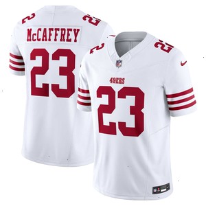 Christian McCaffrey San Francisco 49ers Nike Vapor F.U.S.E. Limited Jersey - White