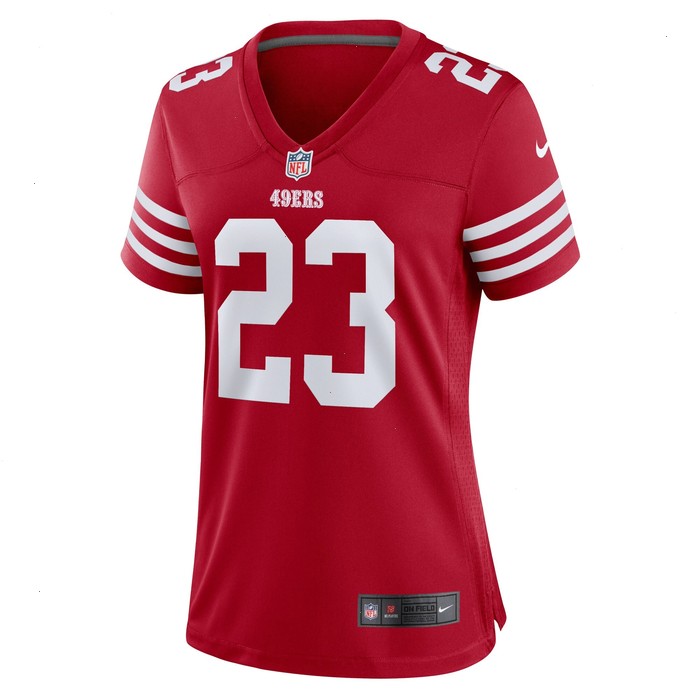 Christian McCaffrey San Francisco 49ers Nike Women's Player Jersey - Scarlet