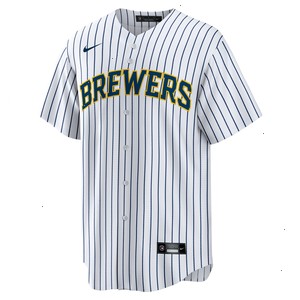 Christian Yelich Milwaukee Brewers Nike Alternate Replica Player Jersey - White