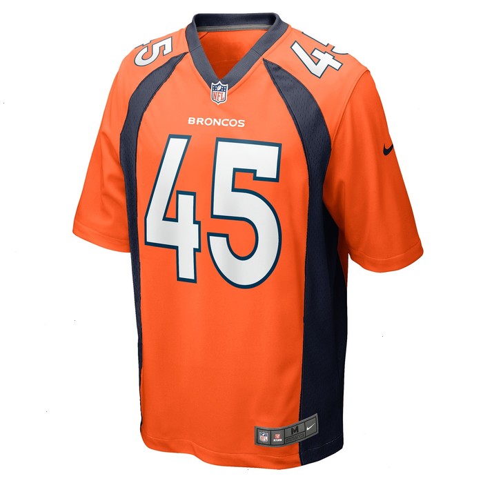 Christopher Allen Denver Broncos Nike Game Player Jersey - Orange