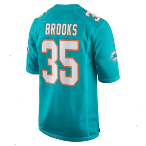 Christopher Brooks Miami Dolphins Nike Team Game Jersey - Aqua