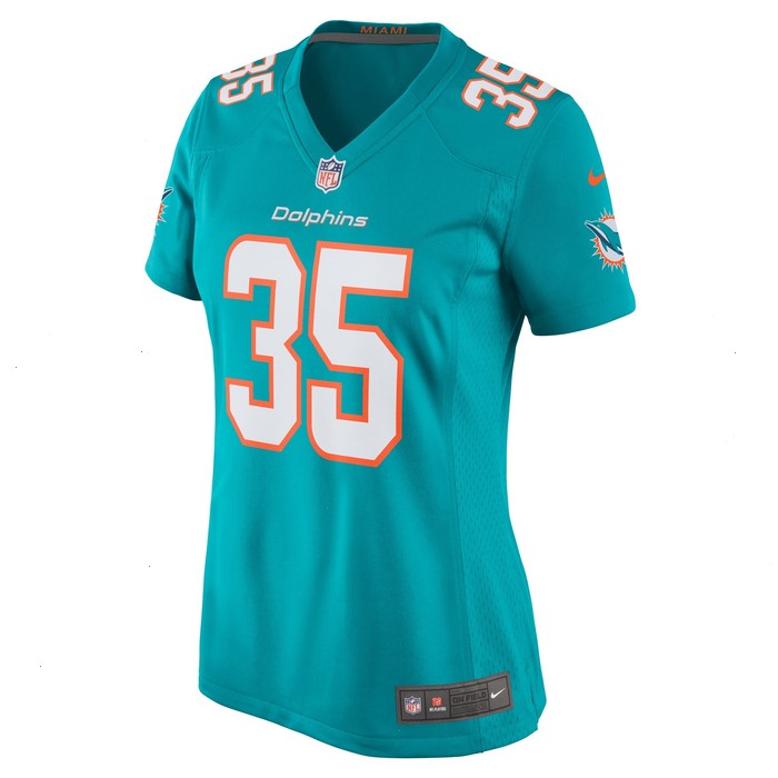 Christopher Brooks Miami Dolphins Nike Women's Team Game Jersey - Aqua