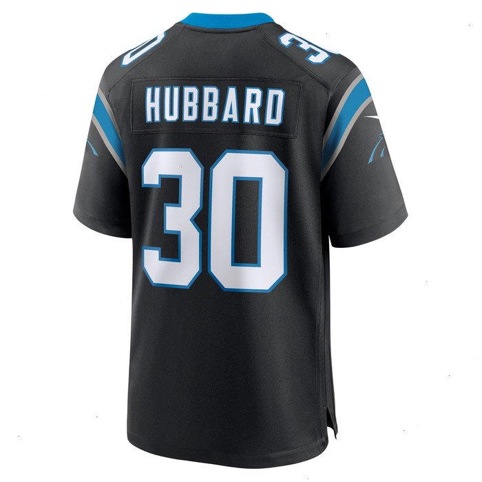 Chuba Hubbard Carolina Panthers Nike Team Game Jersey - Black