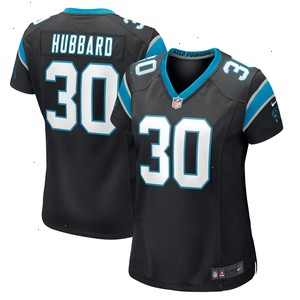 Chuba Hubbard Carolina Panthers Nike Women's Game Jersey - Black