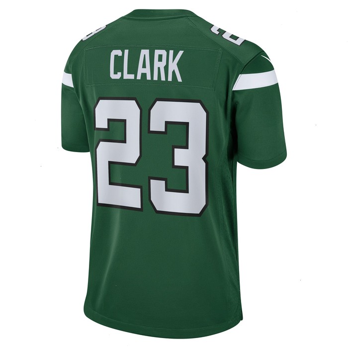 Chuck Clark New York Jets Nike Team Game Jersey - Gotham Green