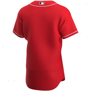 Cincinnati Reds Nike Alternate Authentic Team Logo Jersey - Scarlet