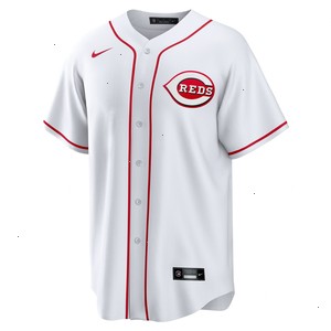 Cincinnati Reds Nike Home Blank Replica Jersey - White