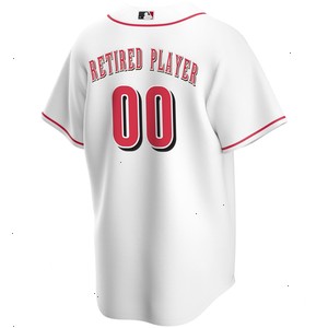 Cincinnati Reds Nike Home Pick-A-Player Retired Roster Replica Jersey - White