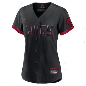 Cincinnati Reds Nike Women's 2023 City Connect Replica Jersey - Black