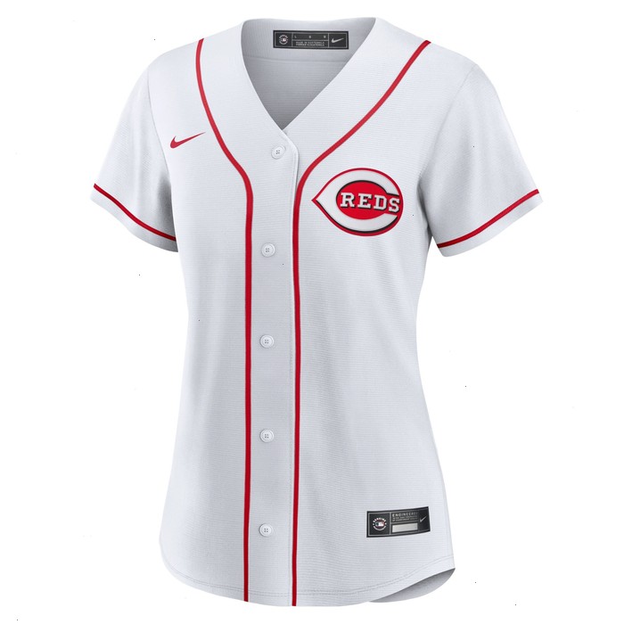 Cincinnati Reds Nike Women's Home Blank Replica Jersey - White