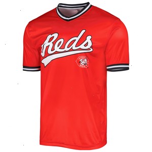 Cincinnati Reds Stitches Cooperstown Collection Team Jersey - Red