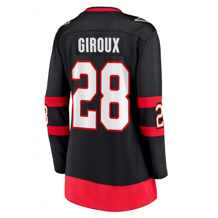 Claude Giroux Ottawa Senators Fanatics Branded Women's Home Breakaway Player Jersey - Black