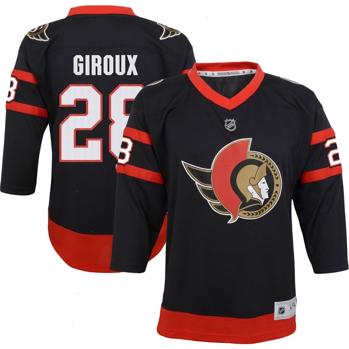 Claude Giroux Ottawa Senators Youth Replica Player Jersey - Black