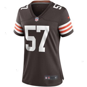 Clay Matthews Cleveland Browns Nike Women's Game Retired Player Jersey - Brown