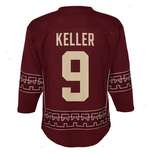 Clayton Keller Arizona Coyotes Toddler Alternate 2022/23 Replica Player Jersey - Garnet