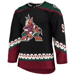 Clayton Keller Arizona Coyotes adidas Home Primegreen Authentic Pro Player Jersey - Black